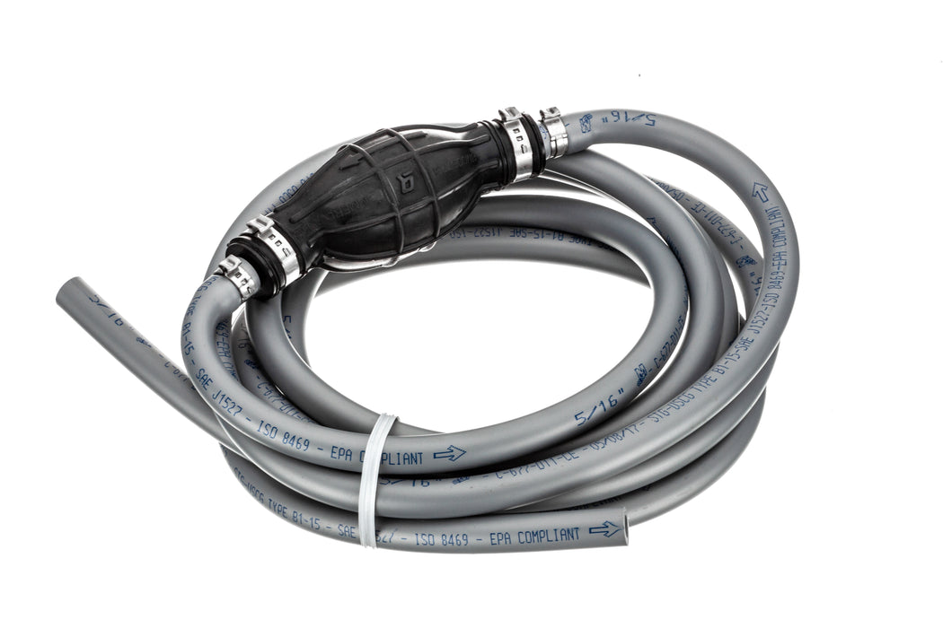 Quicksilver 8M0061887 Fuel Line Assembly, 12 Ft. Long with Primer Bulb