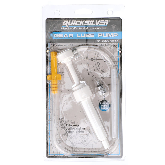 Quicksilver 8M0072133 Gear Lube Pump, Fits 1 Quart or 1 Liter Bottles