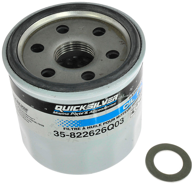 Quicksilver 25W-40 Oil Change Kit for 4-Stroke 25hp and 30hp Mercury EFI Outboards