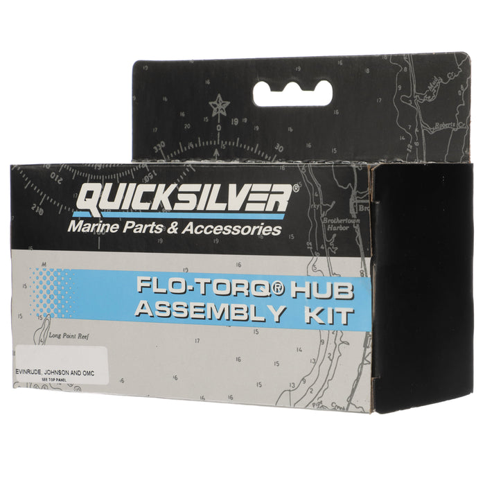 Quicksilver 8M0119082 Flo-Torq II Hub for Johnson and Evinrude Outboards with V6/V8 Gear Case 1990 and Older
