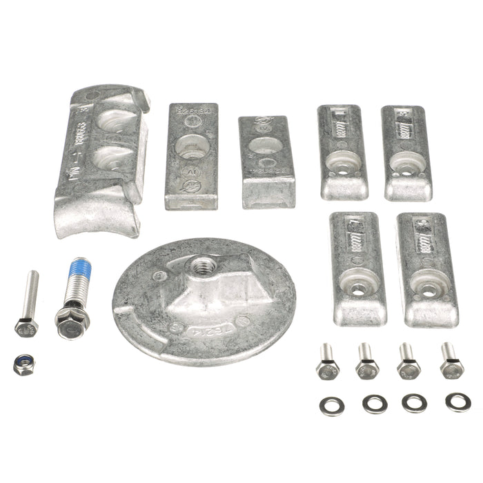 Quicksilver 8M0126670 Aluminum Anode Kit for Mercury 200-300hp L6 Verado Outboards