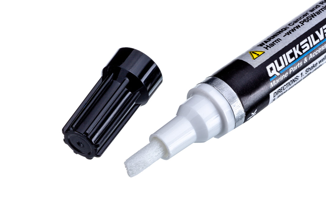 Quicksilver 8M0137092 Mercury Phantom Black Paint Pen, 0.3 oz Touch-Up Pen