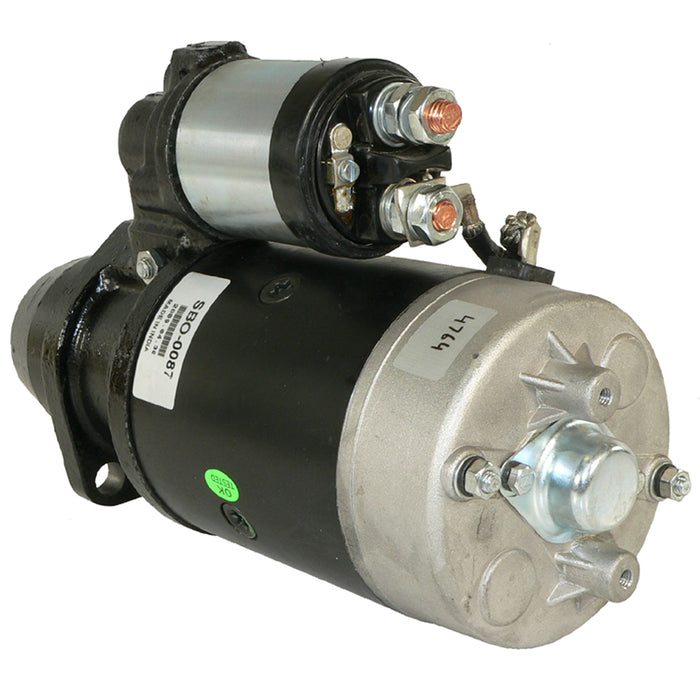 Quicksilver 8M6007265 Engine Starter, 12 Volt for Marine, Industrial, Agricultural - Bosch, BMW, Hatz