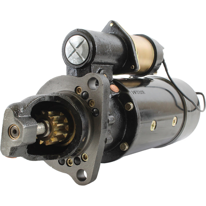 Quicksilver 8M6007272 Engine Starter, 12 Volt for Marine Industrial Agricultural - Delco, Case, Caterpillar, Ford, Kenworth, Mack, New Holland, Perkins, Steiger, White