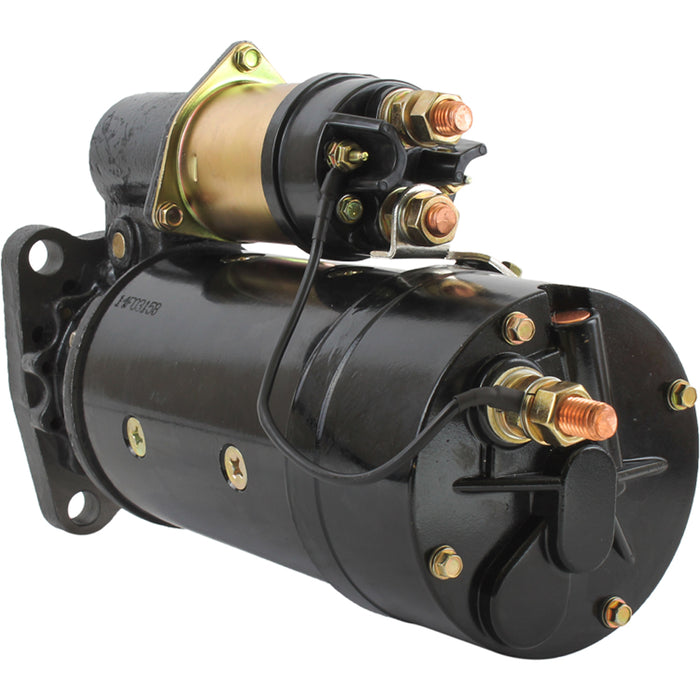 Quicksilver 8M6007272 Engine Starter, 12 Volt for Marine Industrial Agricultural - Delco, Case, Caterpillar, Ford, Kenworth, Mack, New Holland, Perkins, Steiger, White