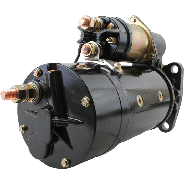 Quicksilver 8M6007273 Engine Starter, 12 Volt  for Marine Industrial Agricultural - Delco, Caterpillar, Fiat-Allis, Timberjack