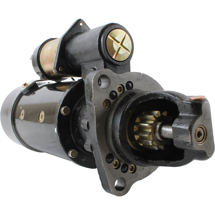 Quicksilver 8M6007273 Engine Starter, 12 Volt  for Marine Industrial Agricultural - Delco, Caterpillar, Fiat-Allis, Timberjack
