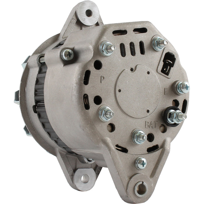 Quicksilver 8M6007516 Alternator, 12-Volt/35 Amp for Allis Chalmers, Deutz-Allis, Gehl, Isuzu, Massey Ferguson, White, Industrial, Marine, Hitachi
