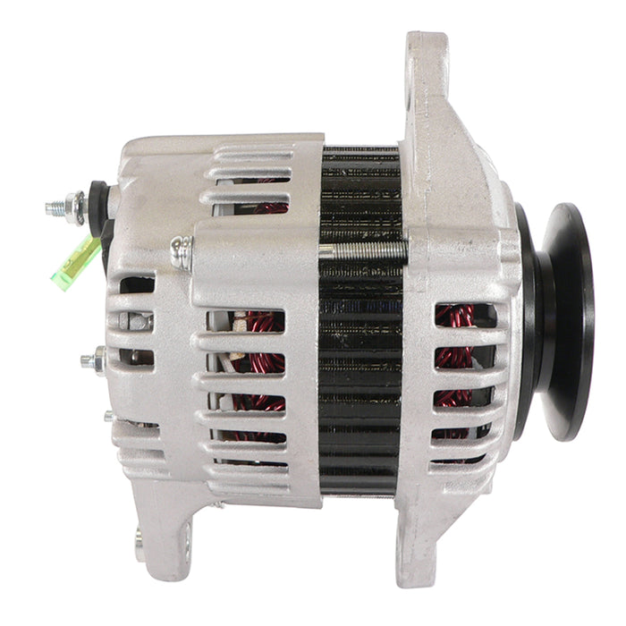 Quicksilver 8M6007519 Alternator, 12-Volt/40 Amp for Select John Deere, Yanmar, Hitachi Engines