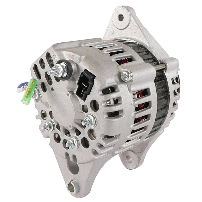 Quicksilver 8M6007519 Alternator, 12-Volt/40 Amp for Select John Deere, Yanmar, Hitachi Engines