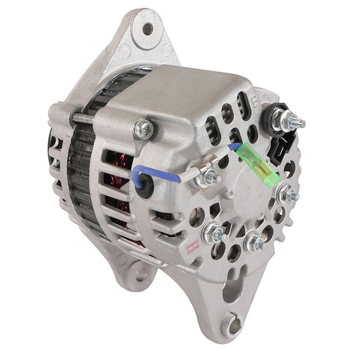 Quicksilver 8M6007519 Alternator, 12-Volt/40 Amp for Select John Deere, Yanmar, Hitachi Engines