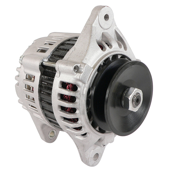 Quicksilver 8M6007519 Alternator, 12-Volt/40 Amp for Select John Deere, Yanmar, Hitachi Engines
