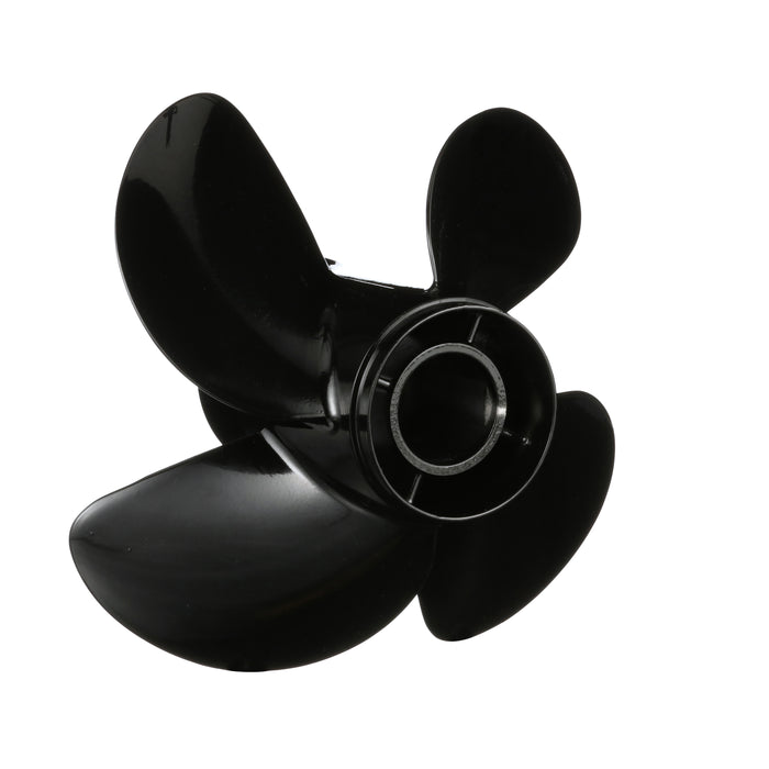 Quicksilver Nemesis 4-Blade Aluminum Propeller, 12.5" Diameter x 19" Pitch, Right Hand Rotation