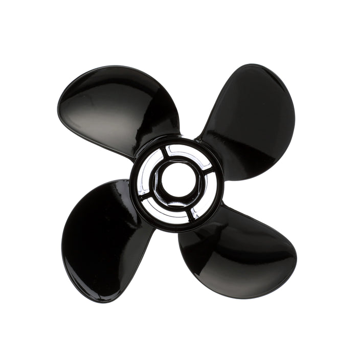 Quicksilver Nemesis 4-Blade Aluminum Propeller, 10.1" Diameter x 14" Pitch, Right Hand Rotation