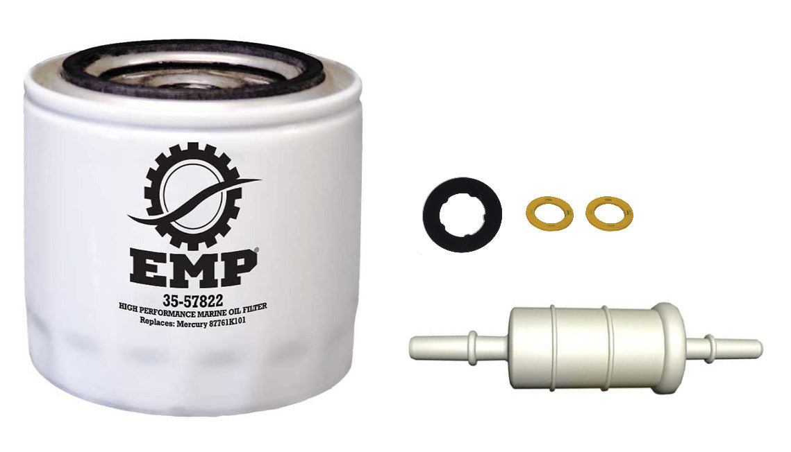 Engineered Marine Products Service Kit, 100 Hour  - Marine Replacement Kit