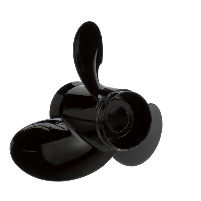 Quicksilver Black Diamond 3-Blade Aluminum Propeller, 10.4" Diameter x 14" Pitch, Right Hand Rotation