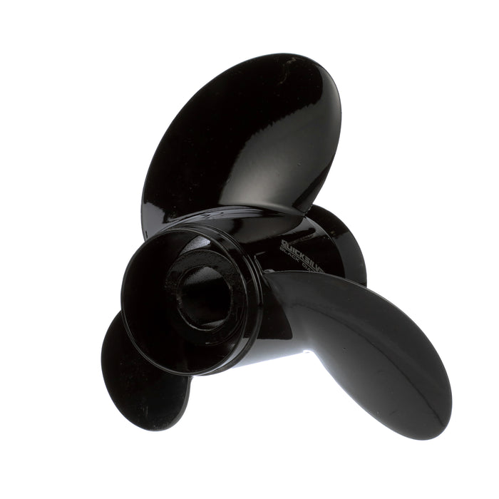 Quicksilver Black Diamond 3-Blade Aluminum Propeller, 10.2" Diameter x 15" Pitch, Right Hand Rotation
