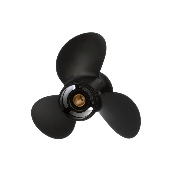Quicksilver Black Diamond 3-Blade Aluminum Propeller, 10.5" Diameter x 11" Pitch, Right Hand Rotation