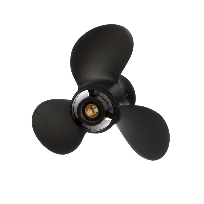 Quicksilver Black Diamond 3-Blade Aluminum Propeller, 9.9" Diameter x 11" Pitch, Right Hand Rotation