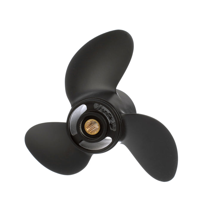 Quicksilver Black Diamond 3-Blade Aluminum Propeller, 7.8" Diameter x 8" Pitch, Right Hand Rotation