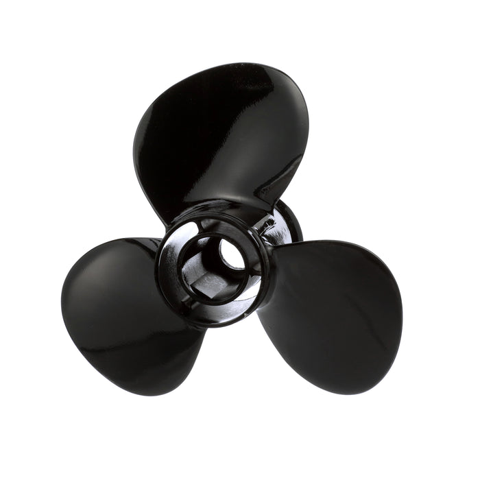 Quicksilver Black Diamond 3-Blade Aluminum Propeller, 13.8 Diameter x 15 Pitch, Right Hand Rotation