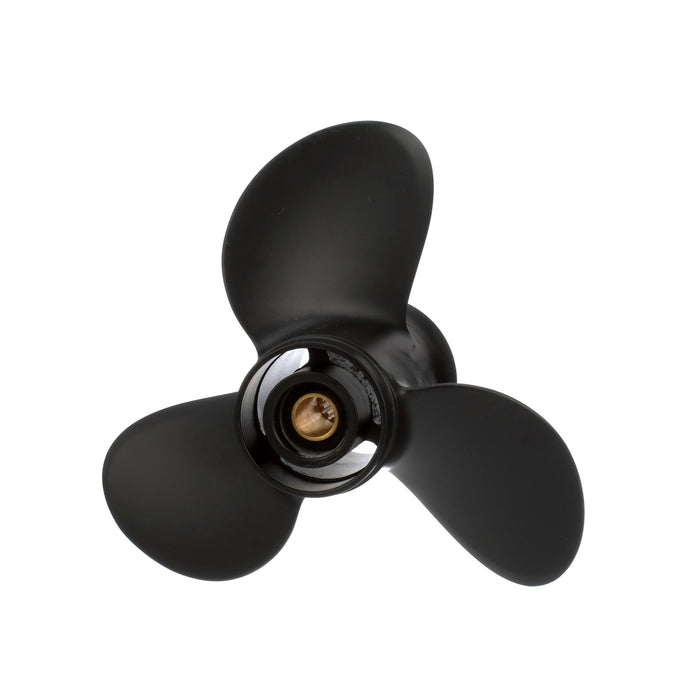 Quicksilver Black Diamond 3-Blade Aluminum Propeller, 9.3" Diameter x 10" Pitch, Right Hand Rotation
