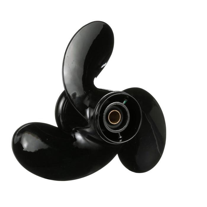 Quicksilver Black Diamond 3-Blade Aluminum Propeller, 9" Diameter x 9" Pitch, Right Hand Rotation