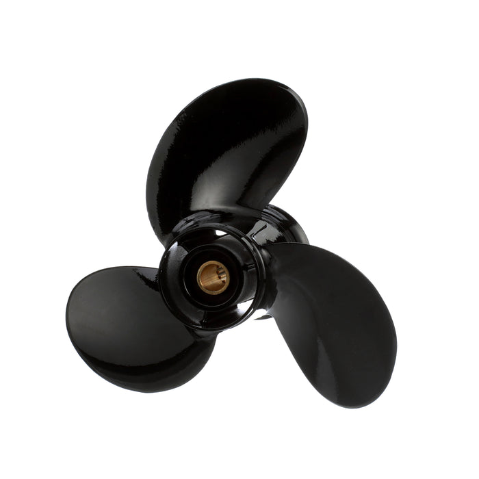 Quicksilver Black Diamond 3-Blade Aluminum Propeller, 9.25" Diameter x 9" Pitch, Right Hand Rotation