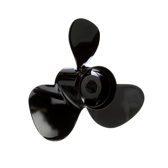 Quicksilver Black Diamond 3-Blade Aluminum Propeller, 14.5" Diameter x 19" Pitch, Right Hand Rotation