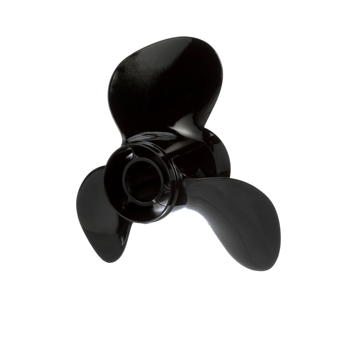 Quicksilver Black Diamond 3-Blade Aluminum Propeller, 15" Diameter x 17" Pitch, Right Hand Rotation