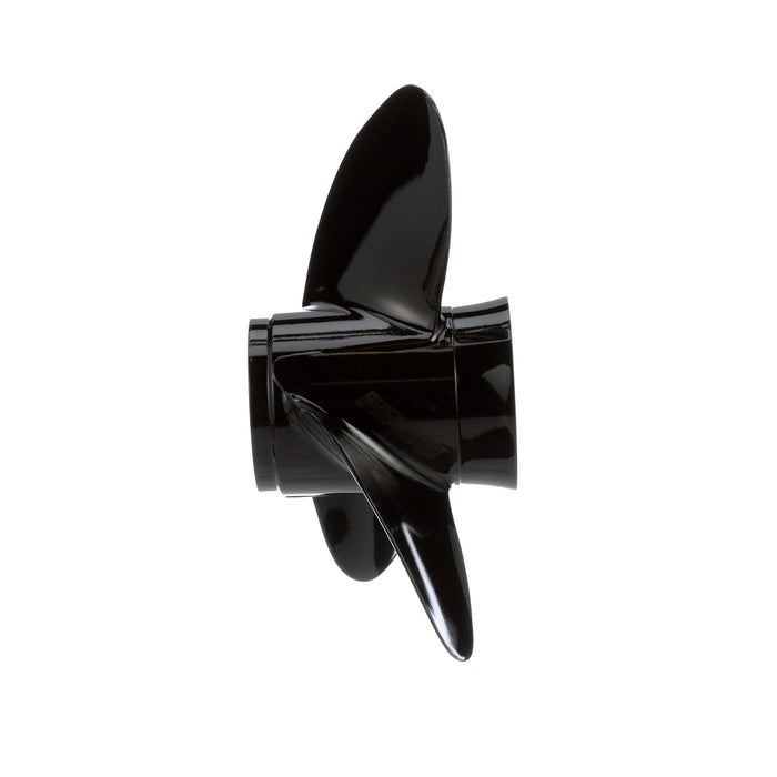 Quicksilver Black Diamond 3-Blade Aluminum Propeller, 14" Diameter x 23" Pitch, Right Hand Rotation