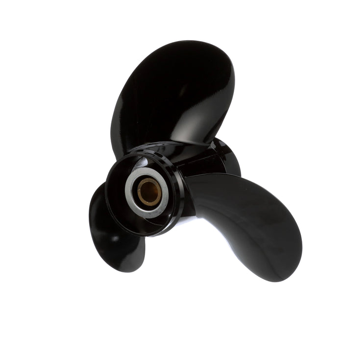 Quicksilver Black Diamond Bravo Two Propeller Black Finish, 18.8" Diameter x 17" Pitch, Right Hand Rotation