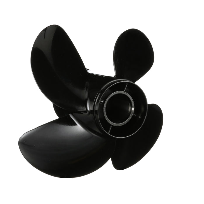 Quicksilver Nemesis 4-Blade Aluminum Propeller, 14" Diameter x 14" Pitch, Right Hand Rotation