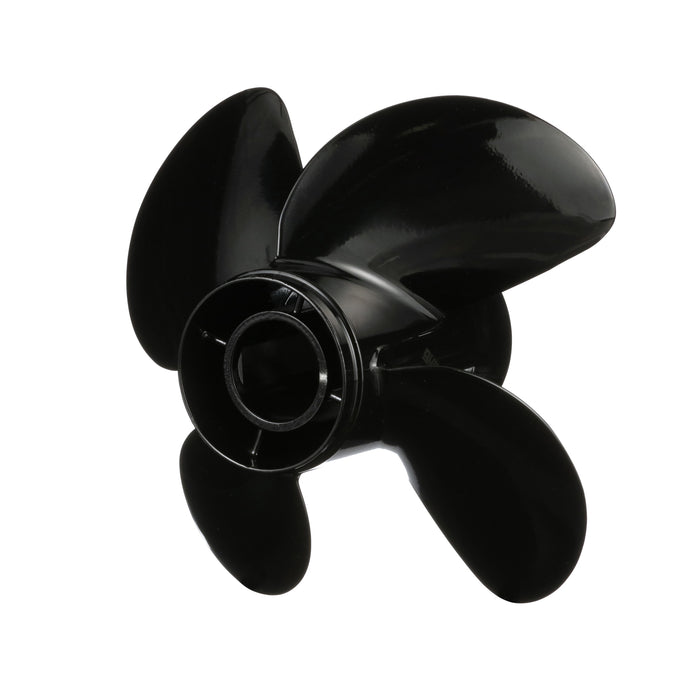 Quicksilver Nemesis 4-Blade Aluminum Propeller, 14" Diameter x 12" Pitch, Right Hand Rotation