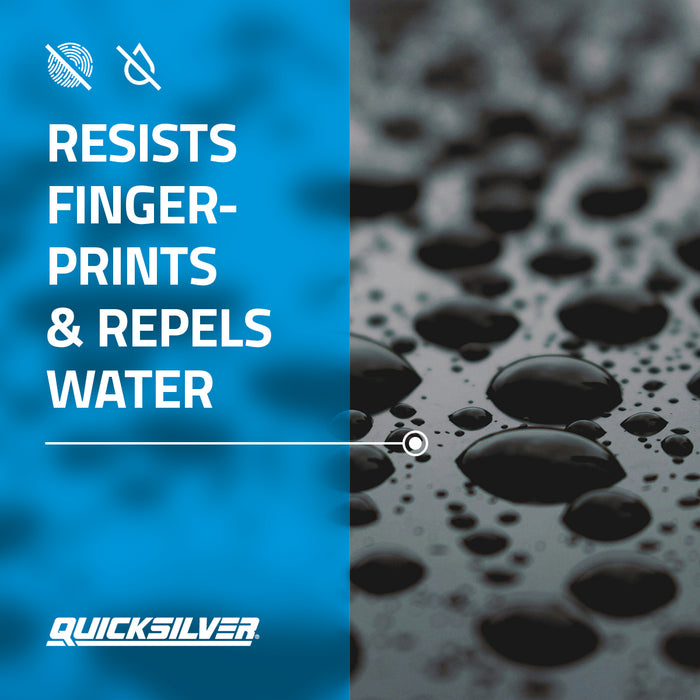 Quicksilver 8M0224418 Screen & Glass Cleaner for Marine Electronics, Windshields and Mirrors, 8 oz
