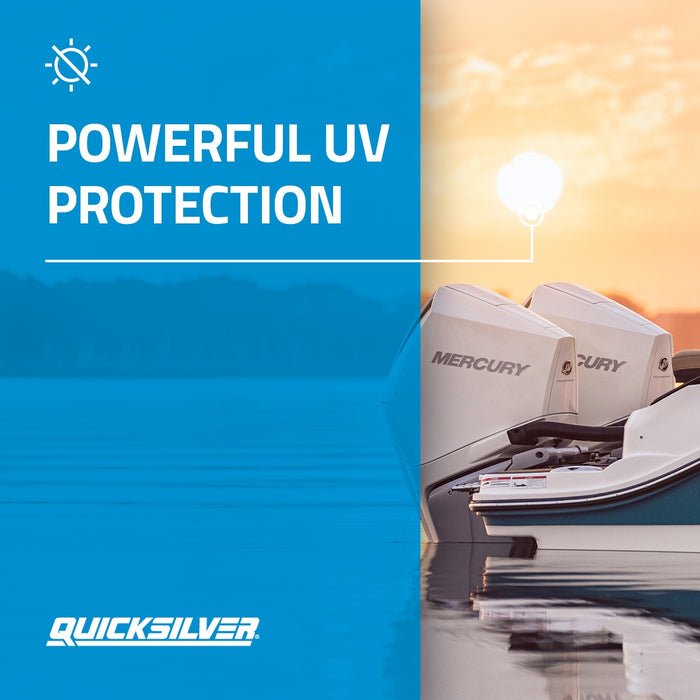 Quicksilver Spotless Shine For Marine Boats and Outboard Engines, RV and Powersports, 32 oz