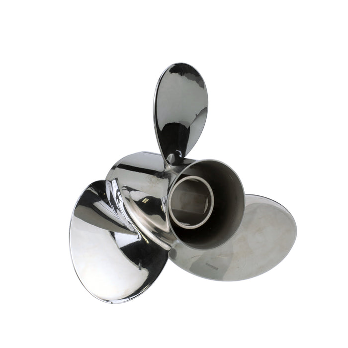 Quicksilver Silverado Propeller High Polished Stainless Finish, 13.4" Diameter x 14" Pitch, Right Hand Rotation