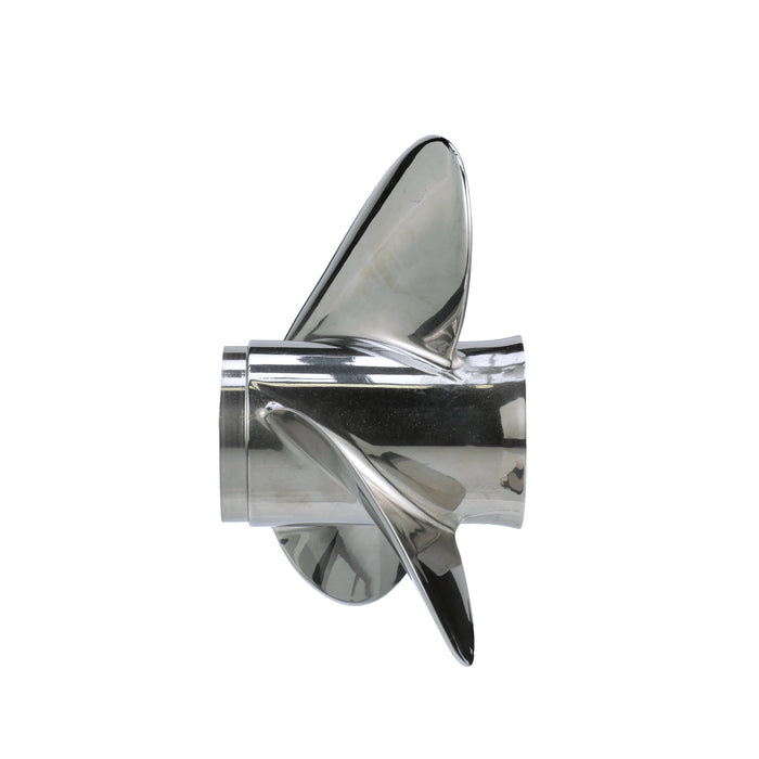 Quicksilver Silverado Propeller High Polished Stainless Finish, 13.4" Diameter x 14" Pitch, Right Hand Rotation