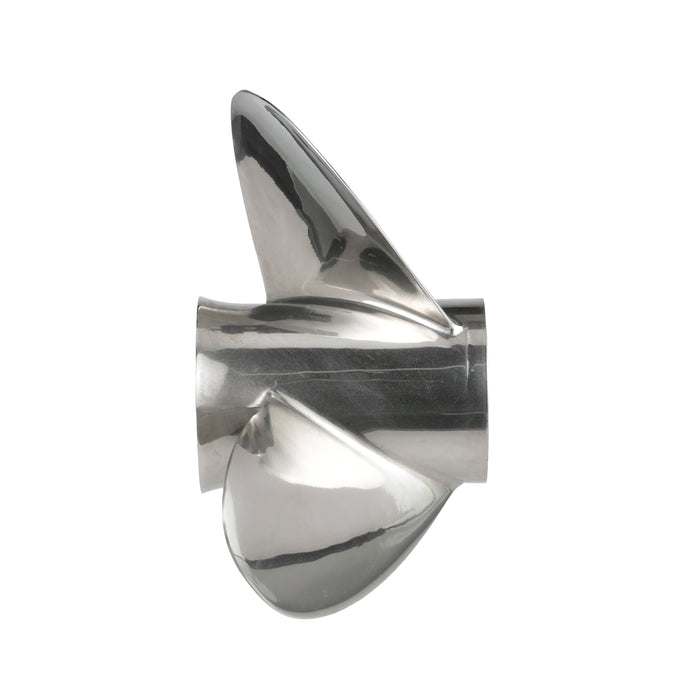 Quicksilver Silverado Propeller High Polished Stainless Finish, 13.1" Diameter x 16" Pitch, Right Hand Rotation