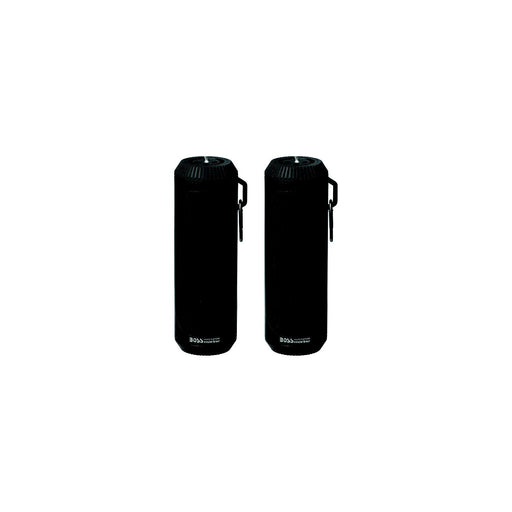 Boss BOLTBLK black portable Bluetooth speaker with rugged outdoor housing