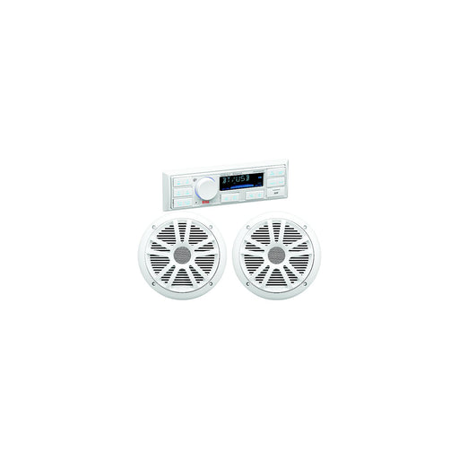 Boss MCK500WB.6 marine Bluetooth stereo kit with 6.5 inch waterproof speakers