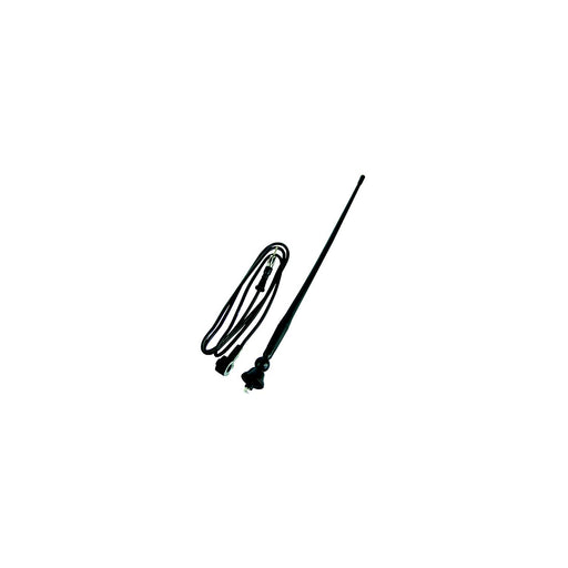 Boss MRANT12 black AM/FM marine rubber antenna, weatherproof and flexible design