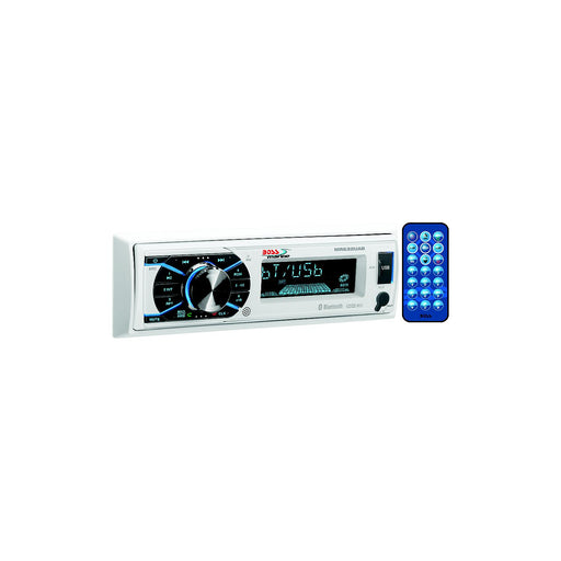 Boss MR632UAB Bluetooth marine stereo with MP3, USB, SD card, and detachable face