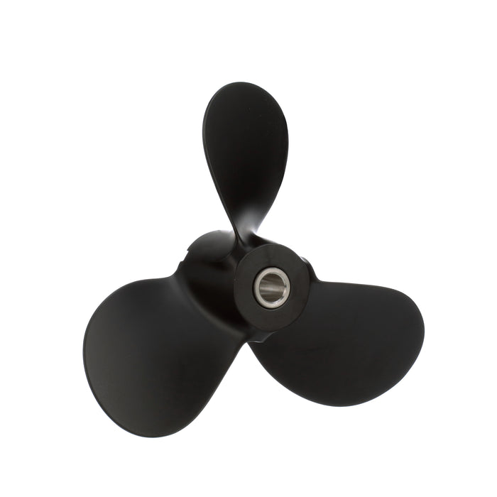 Quicksilver Black Diamond 3-Blade Aluminum Propeller, 9.3" Diameter x 11" Pitch, Right Hand Rotation