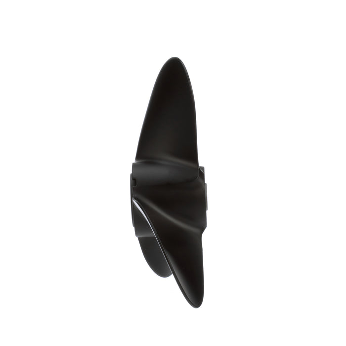 Quicksilver Black Diamond 3-Blade Aluminum Propeller, 9.3" Diameter x 11" Pitch, Right Hand Rotation