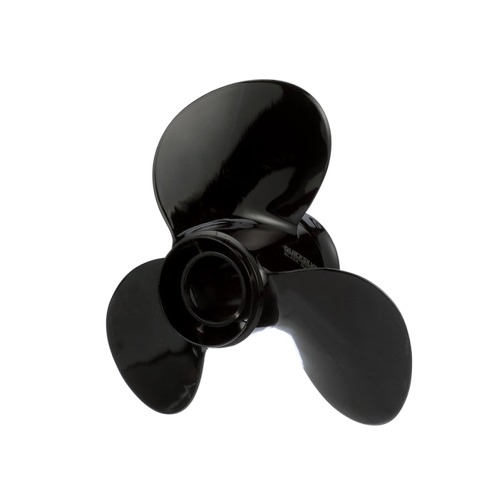 Quicksilver Black Diamond 3-Blade Aluminum Propeller, 14" Diameter x 13" Pitch, Right Hand Rotation