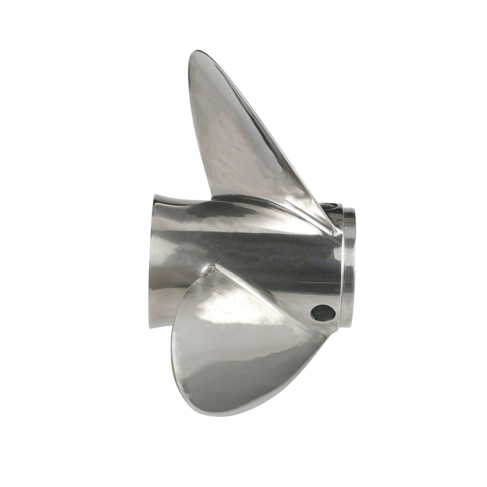 Quicksilver Thunderbolt Propeller High Polished Stainless Finish, 15.3" Diameter x 19" Pitch, Right Hand Rotation