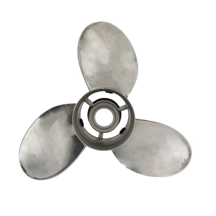 Quicksilver Thunderbolt Propeller High Polished Stainless Finish, 15.3" Diameter x 19" Pitch, Right Hand Rotation