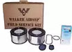 Walker 1000821 CCE AIRSEP Field Service Kit for Caterpillar C30 and C32 marine engines, includes coalescer filters, o-rings, and primary elements for 12-inch AIRSEP systems.