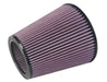 Walker CD196 AIRSEP air filter, 9x9 tapered washable replacement for Caterpillar and Detroit Diesel marine engines, boosts airflow and filtration efficiency.